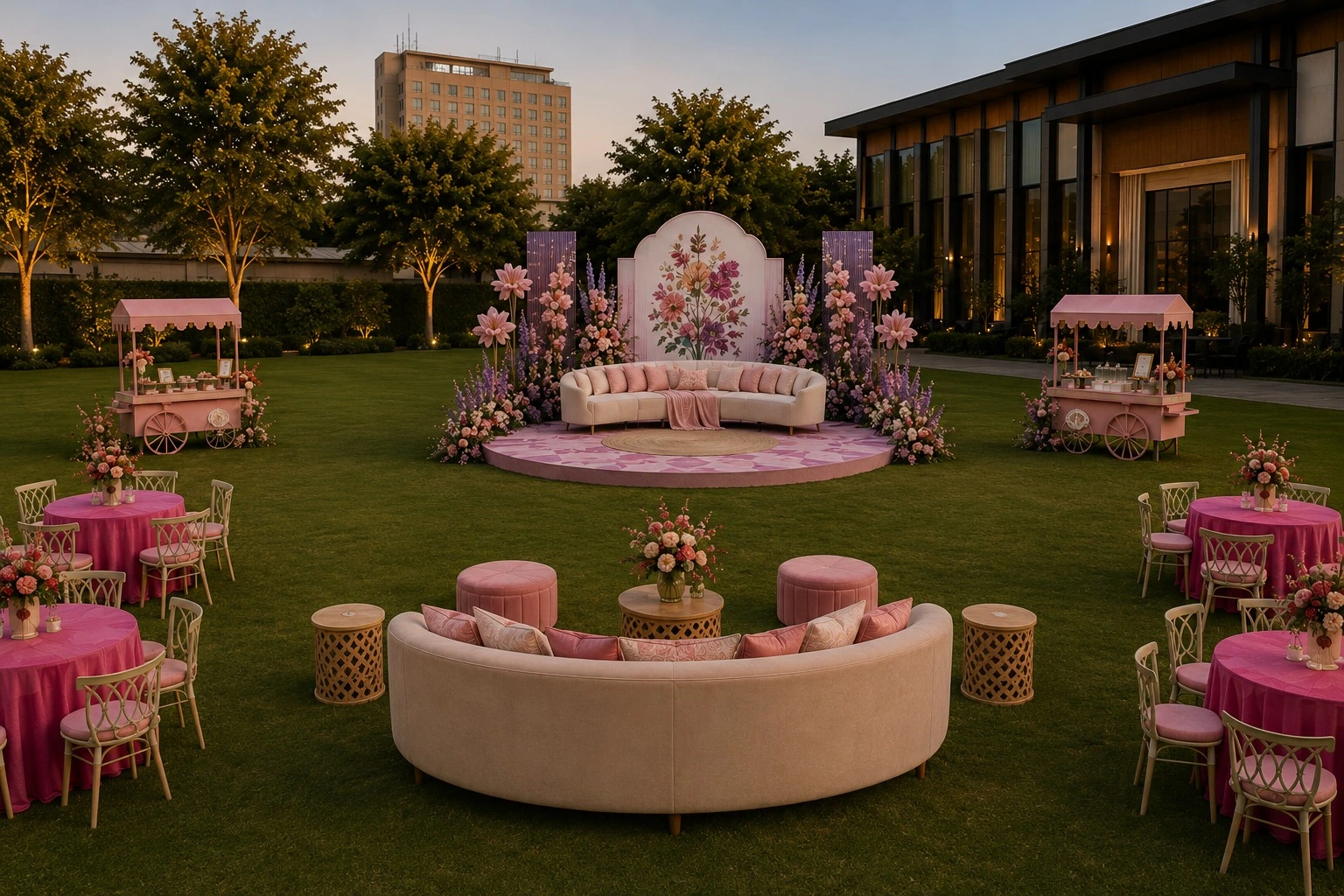 The Zoya Place Grand Ballroom interior